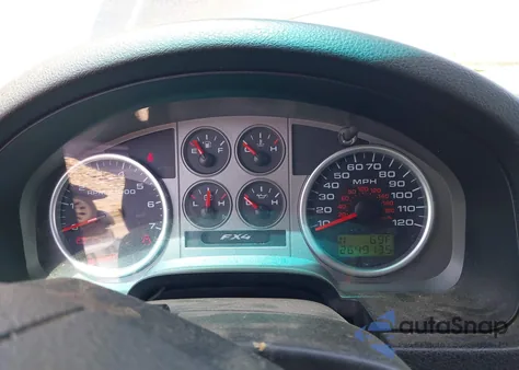 2008 Ford F-150 Fx4 z USA, uszkodzony, nr VIN 1FTPX14538FB28554